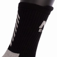 Enebe Future Mid-Calf Socks Black Gray 1 Pair PADELPOINT Enebe Future Mid-Calf Socks Black Gray 1 Pair