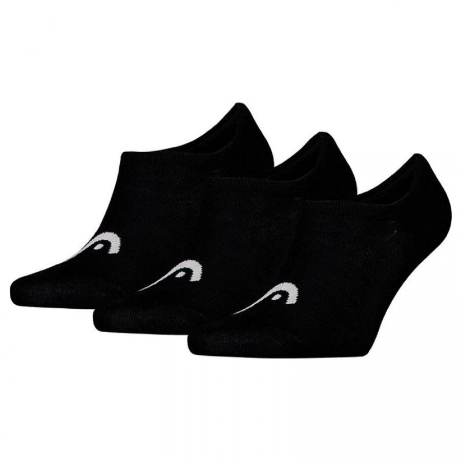 Calcetines Head All Sports Invisível Negro 3 Peças  Oferta + Barato
