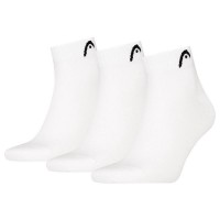 Calcetines Head All Sports Quarter Blanco 3 Peças  Oferta + Barato