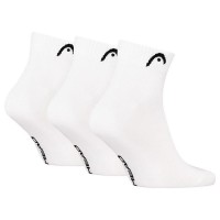 Calcetines Head All Sports Quarter Blanco 3 Peças  Oferta + Barato