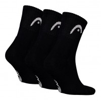 Calcetines Head All Sports Short Crew Negro 3 Peças  Oferta + Barato
