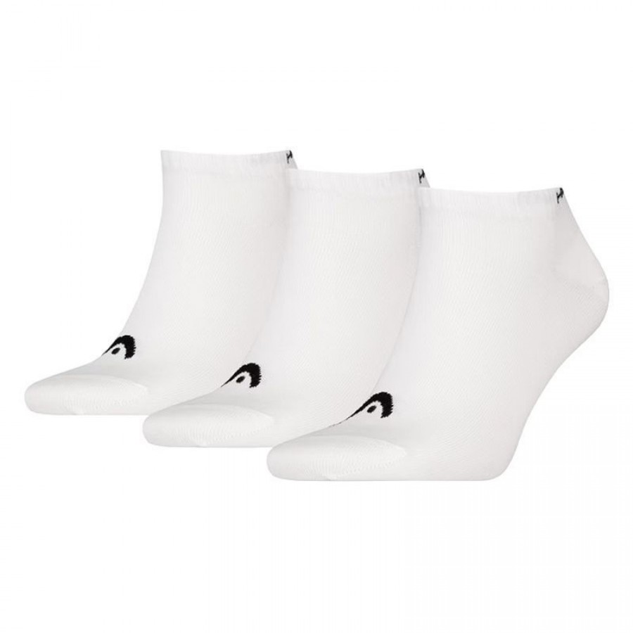Calcetines Head All Sports Sneaker Blanco 3 Pares  Oferta + Barato