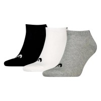 Tênis Head All Sports Preto Branco Cinza Meias 3 Pares  Oferta + Barato