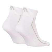 Calcetines Head Performance Quarter Blanco Gris 2 Peças  Oferta + Barato