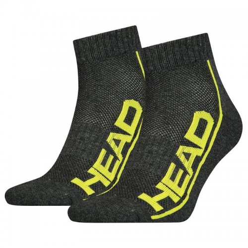 Head Performance Quarter Calzini Grigio Lime 2 Paia Head Performance Quarter Calzini Grigio Lime 2 Paia