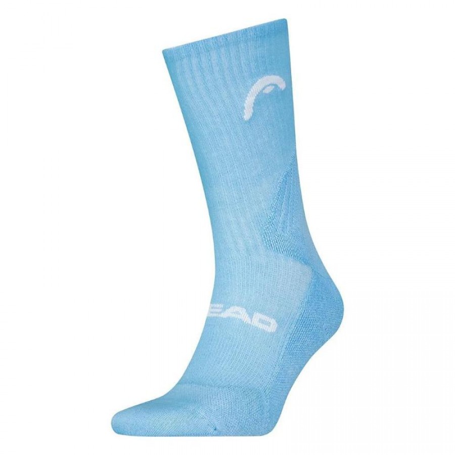 Calcetines Head Performance Tennis Crew Azul Claro 1 Par  Offre - Pas cher