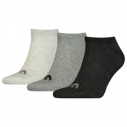 Head Calzini Sneaker Grigio Combo 3 Paia Head Calzini Sneaker Grigio Combo 3 Paia