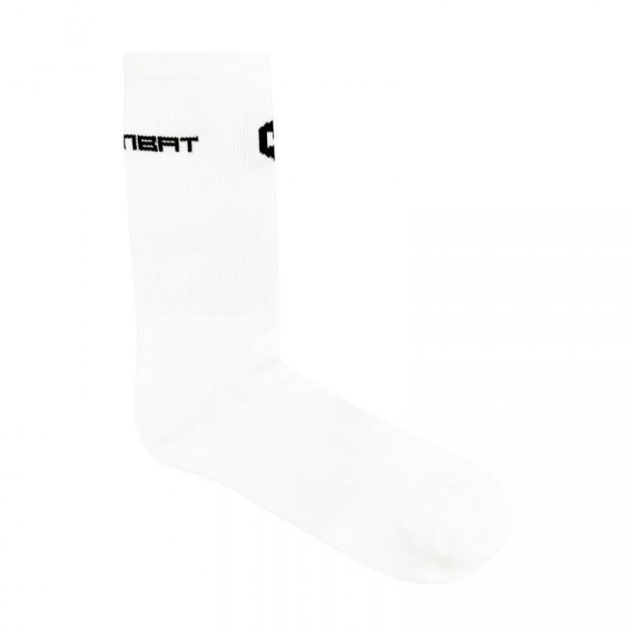 Calcetines Kombat Hex Blanco 1 Par  Oferta + Barato