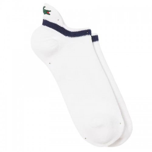 Calzini Lacoste Sport Low Cut Bianco Navy 1 Paio Calzini Lacoste Sport Low Cut Bianco Navy 1 Paio