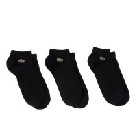 Lacoste Sport Bas Cut Noir 3 Paires  Offre - Pas cher