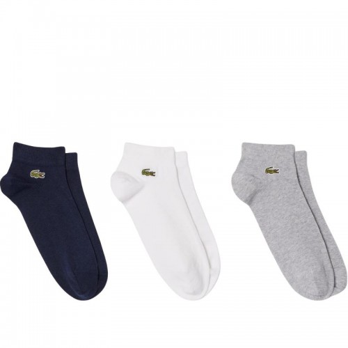 Lacoste Sport Calzini Bassi Blu Marino Nero Bianco 3 Paia Lacoste Sport Calzini Bassi Blu Marino Nero Bianco 3 Paia