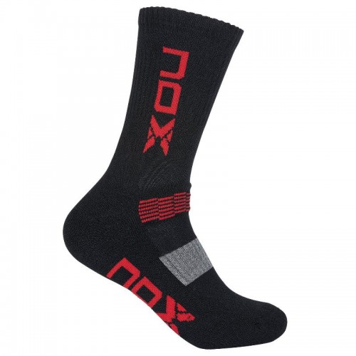 Nox Pro Calze Rosse Nere 1 paio Nox Pro Calze Rosse Nere 1 paio