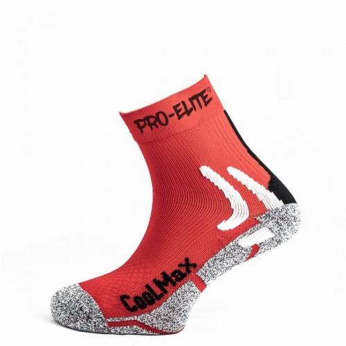 Calzini Pro Elite Coolmax Rossi 1 Paio Calzini Pro Elite Coolmax Rossi 1 Paio