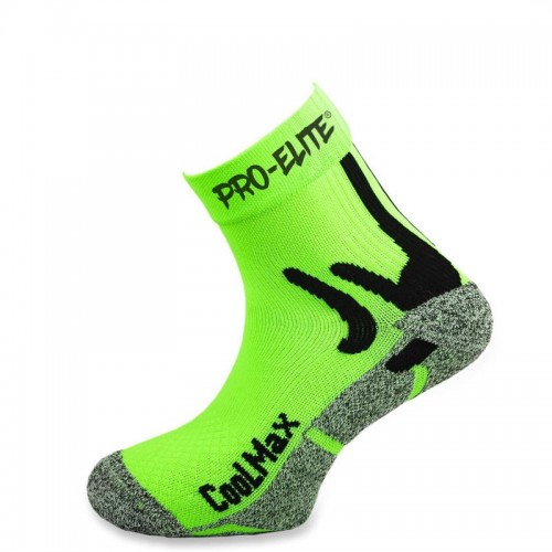 Calcetine Pro Elite Coolmax Verde Fluor 1 Per Calcetine Pro Elite Coolmax Verde Fluor 1 Per