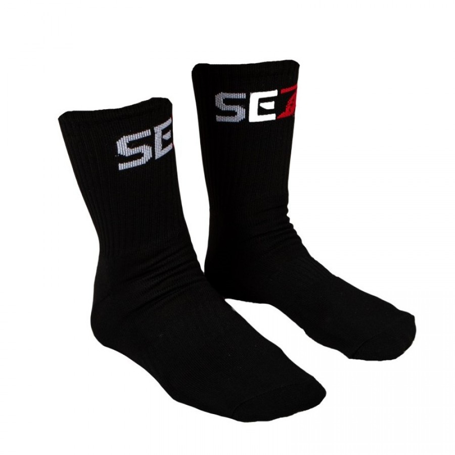 Black Crew Set Socks