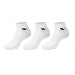 Siux Basic 26 Short Socks White 3 Pairs
