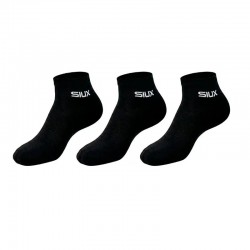 Siux Basic 26 Short Socks Black 3 Pairs