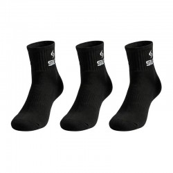 Siux Basic 26 Mid-Calf Socks Black 3 Pairs