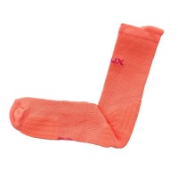 Meias Longas Siux Reveal Branco Rosa 2 Pares  Oferta + Barato