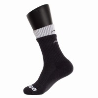 Softee Double Black White Socks 1 Pair