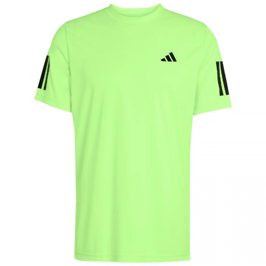 Adidas Club 3 Stripes Lucid Lemon Maglietta  Offerta + Economico