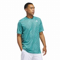 Adidas Club Graphic Teal Blue T-Shirt  Offer + Cheap