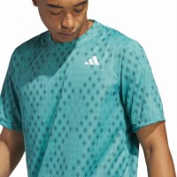 Adidas Club Graphic Teal Blue T-Shirt  Offer + Cheap