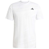 Camiseta Adidas Club Graphic Branca Cinza  Oferta + Barato