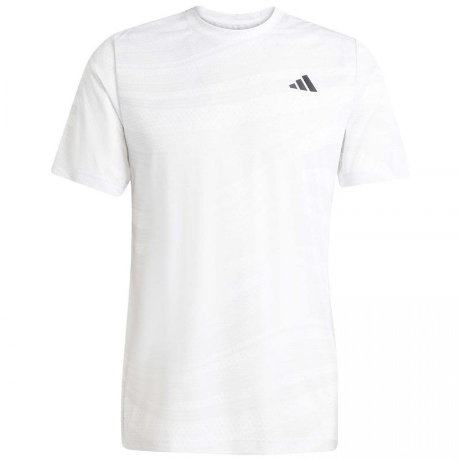 Camiseta Adidas Club Graphic Branca Cinza  Oferta + Barato