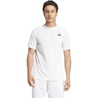 Camiseta Adidas Club Graphic Branca Cinza  Oferta + Barato