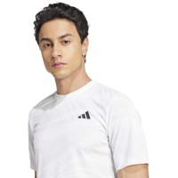 Camiseta Adidas Club Graphic Branca Cinza  Oferta + Barato