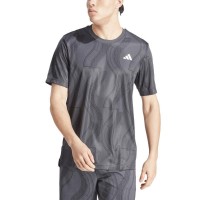 Adidas Club Graphic Black Carbon T-Shirt