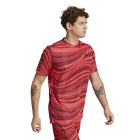 Camiseta Adidas Club Graphic Vermelha  Oferta + Barato