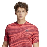 Camiseta Adidas Club Graphic Vermelha  Oferta + Barato