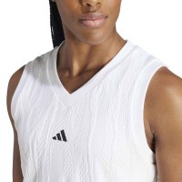 Camiseta Adidas Crop Top Pro Blanco Mujer  Oferta + Barato