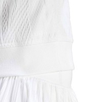 Camiseta Adidas Crop Top Pro Blanco Mujer  Oferta + Barato
