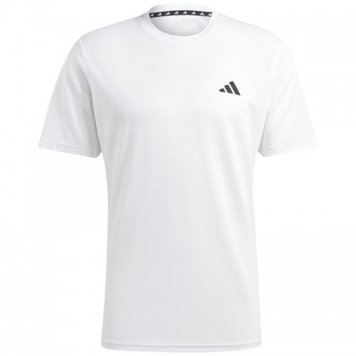 Adidas Essentials Base White Black T-Shirt Adidas Essentials Base White Black T-Shirt
