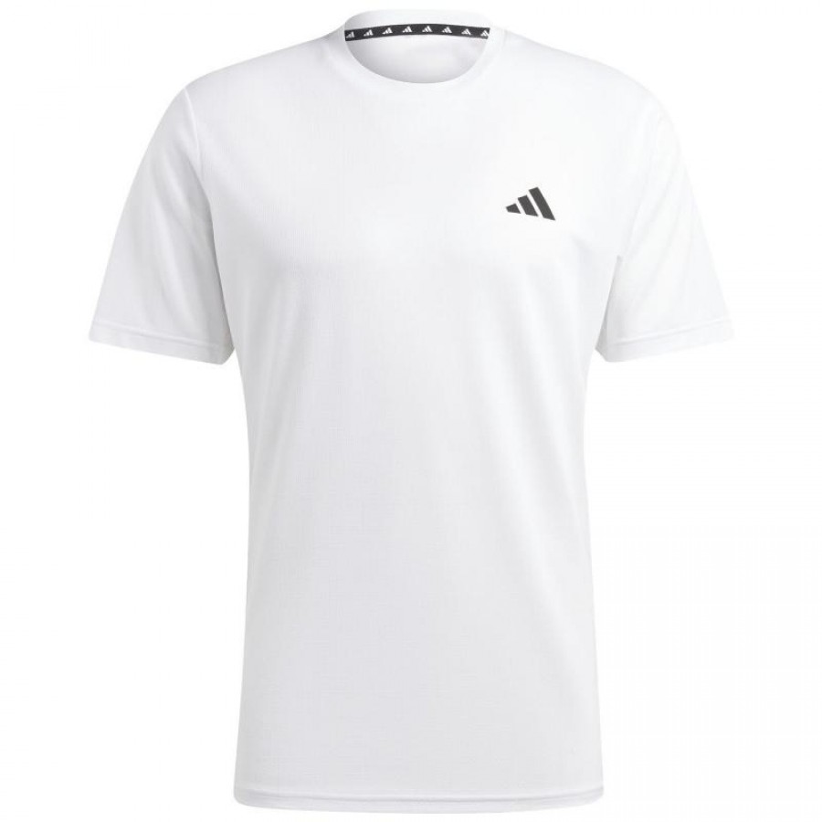 T-shirt adidas Essentials Base Blanc Noir  Offre - Pas cher