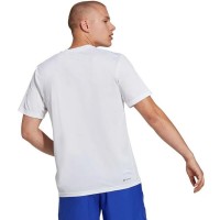 T-shirt adidas Essentials Base Blanc Noir  Offre - Pas cher