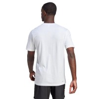 Camiseta Adidas Essentials Branca  Oferta + Barato