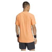 Camiseta Adidas Freelift Naranja Negro
