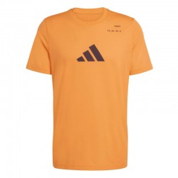 Camiseta Adidas Padel Graphic Naranja