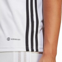 Adidas T-Shirt Table 23 Blanco Negro Mujer