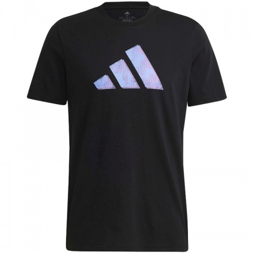 Adidas Tennis AO Graphic Maglietta Nera Adidas Tennis AO Graphic Maglietta Nera