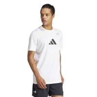 Adidas Tennis Category Graphic White T-Shirt  Offer + Cheap