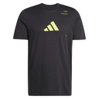 Camiseta Adidas Tennis Category Graphic Black Lemon  Oferta + Barato