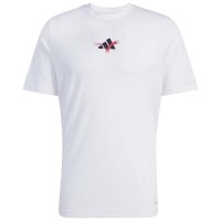Camiseta Adidas Tennis Happy 3 Balls Graphic Branca  Oferta + Barato