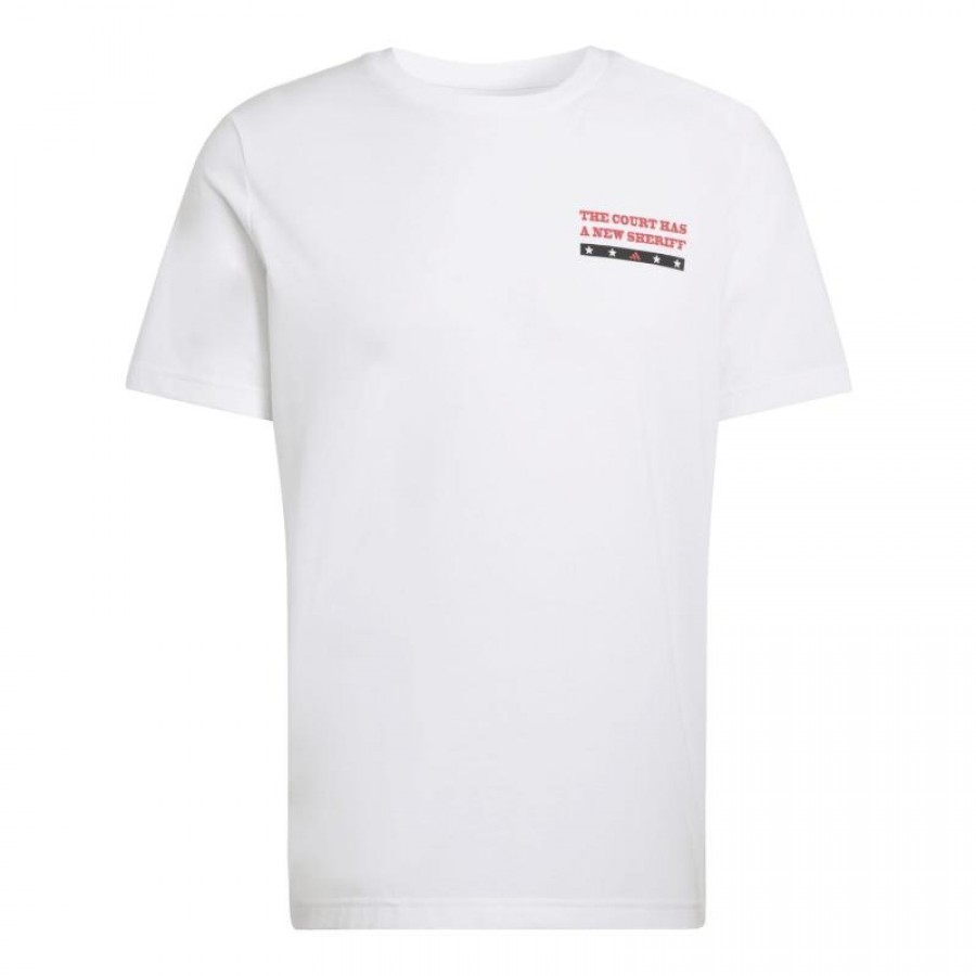 Camiseta Adidas Wanted Graphic Blanco