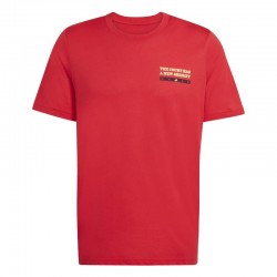 Camiseta Adidas Wanted Graphic Rojo
