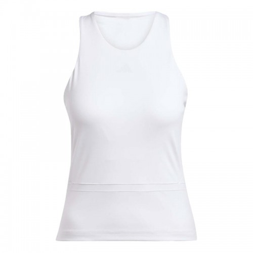 T-shirt femme adidas Y-Tank Midi Blanc T-shirt femme adidas Y-Tank Midi Blanc